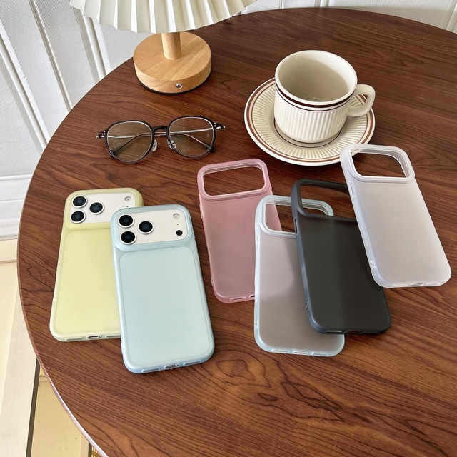 Frosted Silicone Anti-Scratch Phone Case Flexible TPU Bumper Matte Cover For iPhone 18 17 16 15