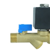 Vanne de vidange d'eau automatique temporisée électronique en laiton DKV avec minuterie électrovanne de vidange d'eau automatique électronique pour compresseur d'air