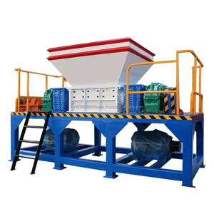 La máquina trituradora de dos ejes recicla los residuos sólidos para el neumático de la tela de madera del metal Precio competitivo para la trituradora de tubos de plástico - Product Image 3