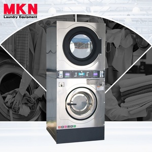 Nhà Máy Giá 12Kg 15Kg 20Kg 25Kg Tự Dịch Vụ Đồng Xu Hoặc Thẻ Giặt Máy Giặt Xếp Chồng Lên Nhau Máy Giặt Và Máy Sấy Máy - Product Image 3
