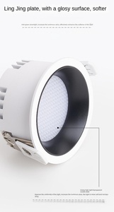 ไฟดาวน์ไลท์ SMD LED ปรับได้ไฟสปอตไลท์ติดผนังปิดภาคเรียนโรงแรมบ้าน7W-30W ช่วงพลังงาน6500K สี IP44ได้รับการรับรอง