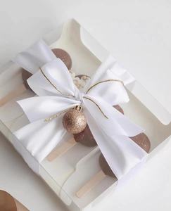 Прозрачная коробка для мороженого IMEE 1 4 5 7 шт., коробка для десертов, тортов, конфет Eclair, Кондитерская коробка с прозрачной крышкой и вставкой - Product Image 2