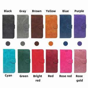 Étui portefeuille classique en cuir pour téléphone portable, housse à rabat, accessoires pour iPhone 16 Pro Max, iPhones 11, 12, 15 Pro, 16e - Product Image 6