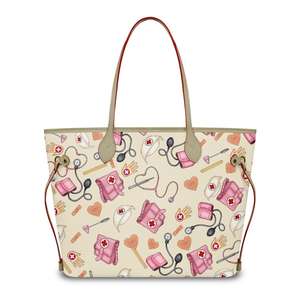 Borse da viaggio per allattamento impermeabili di lusso all'ingrosso borse da donna carine per <span class=keywords><strong>infermiere</strong></span> stampate personalizzate borse per lo Shopping a spalla grande - Product Image 2