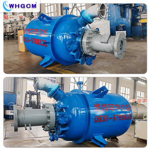 Reactor de tanque de titanio anticorrosión de calor con chaqueta de vapor ASME CE EAC 1000L con motor y bomba PLC - Product Image 5