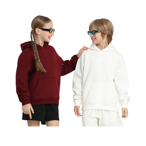 Sweat à capuche pour enfants en molleton imprimé de haute qualité, en pur coton, col rond, options personnalisables - Design tendance printemps/automne - Product Image 6