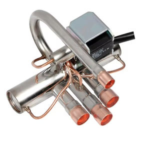 Vanne en laiton à quatre voies pour système de climatisation pour échange de chaleur et de froid - Product Image 3