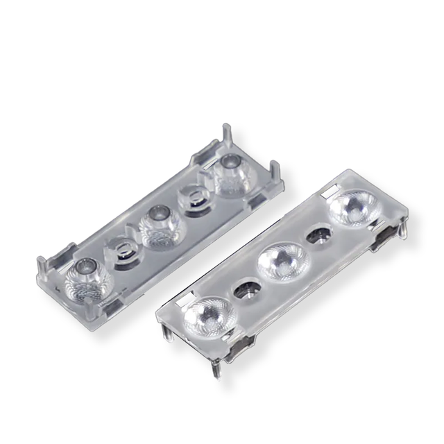 6 In11X4 Linear Optics Lens 80 Degree Waterproof Narrow Angle Led Linear Light Lens for Slim Linear Lens