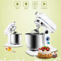 Robot pâtissier professionnel 7L, mélangeur planétaire pour fouetter la crème, pétrir la pâte, équipement de cuisine pour boulangerie