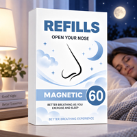 Bandes nasales magnétiques anti-ronflement avec adhérence améliorée (aimant N52)