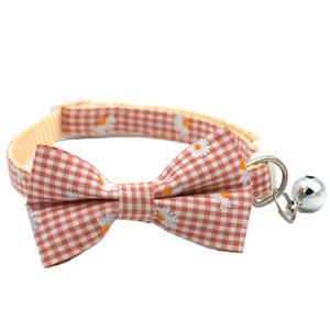 Collares de lujo personalizados para perros pequeños lazos florales lindos collares para perros y gatos - Product Image 6