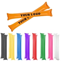 Bâtons gonflables personnalisés épais pour encourager les spectateurs, bâtonnets en plastique pour événements intérieurs/extérieurs