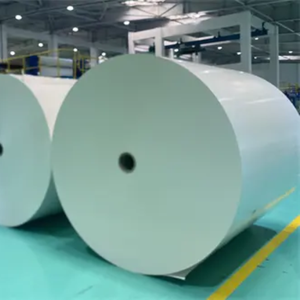 30gsm-80gsm de qualité alimentaire papier kraft MG papier d'emballage blanc impression offset personnalisée pâte de <span class=keywords><strong>bois</strong></span> vierge CU papier non couché pour liquide - Product Image 3