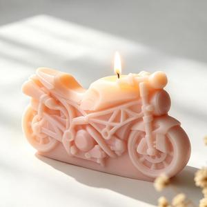 M62546 Molde <span class=keywords><strong>de</strong></span> silicona para velas <span class=keywords><strong>de</strong></span> motocicleta, decoración <span class=keywords><strong>de</strong></span> chocolate para motocicleta, molde para hornear <span class=keywords><strong>fondant</strong></span> - Product Image 3
