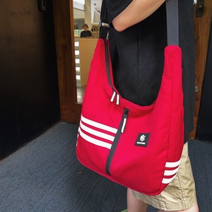 Canvas Bag Women Large Capacity Zipper Closure Water Resistant Casual Everyday Use Horizontal <b>Square</b> Style Summer 2024 - Product Image 4