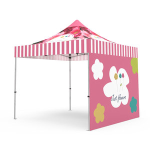 Tùy chỉnh 10x10 triển lãm thương mại Backdrop logo in pop-up lều bền gấp ngoài trời kinh doanh tán cho sử dụng trong nhà - Product Image 4