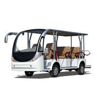 Bus électrique de 20 places pour le tourisme pittoresque et les promenades en voiture pour les visites
