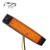 Arceau latéral Led 12V 24V pour camions avec couleur ambre, blanc, bleu, rouge, vert, pour remorque