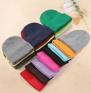 Custom LOGO <b>Beanies</b> Classic Men's Women's Cuffed Folded Acrylic Knit <b>Beanie</b> <b>Hat</b> Solid Unisex Cold Promotion Gift - Product Image 3