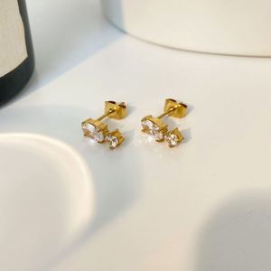 <b>earrings</b> holder Cross border multi Professional OEM ODM Service Anti-tarnish Plating IP <b>Black</b> Finish - Product Image 3