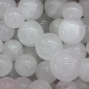 ลูกบอลคริสตัลควอตซ์ใสขัดเงาธรรมชาติขายส่ง สำหรับตกแต่งโต๊ะทำงาน - Product Image 3