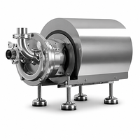 Pompa Sanitasi Self-priming SLRP-30-24, 7.5KW, 30m³/jam, 304SS untuk Industri Makanan & Farmasi