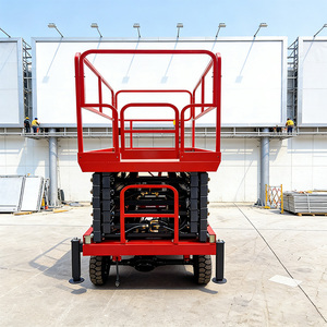 منصة رفع كهربائية متحركة من سبائك الألومنيوم، سرعة رفع 150/120 ثانية، سعة لشخصين، ارتفاع 4 أمتار - Product Image 6