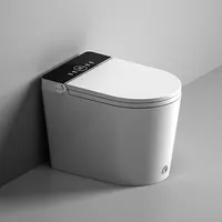 Экономящий пространство керамический датчик RTS для ванной комнаты автоматический смыв биде электронная унитаза Умная Автоматическая унитаз маленький умный туалет