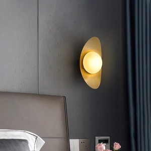 Lampe murale créative minimaliste post-moderne nordique personnalisée en forme de lingot pour chambre à coucher, chevet, couloir, hôtel, <span class=keywords><strong>galerie</strong></span> d'art et espaces de loisirs - Product Image 3