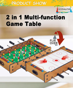 Multifonction 2in1 en <span class=keywords><strong>bois</strong></span> d'intérieur de football football jeu de <span class=keywords><strong>hockey</strong></span> <span class=keywords><strong>sur</strong></span> glace <span class=keywords><strong>table</strong></span> - Product Image 2
