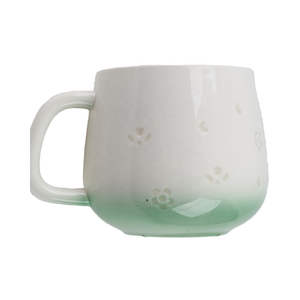 Custom <strong>Easter</strong> Themed Gradient Ceramic <strong>Mug</strong> - Embossed Pattern Coffee Cup for Gift &amp; Daily Use - Product Image 5