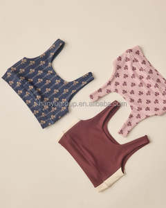 Custom logo Eco Friendly Kids Activewear <strong>Boys</strong> and Girls Athletic Wear <strong>Sports</strong> Bra Vintage Bloom <strong>Leggings</strong> Athletic Tops Shorts - Product Image 4