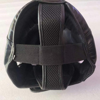 Casque de kick-boxing en cuir PU, protection de la tête, équipement d'entraînement thaïlandais MMA Sanda, adultes et enfants, modulaire