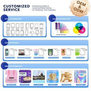 Bolsa de Embalaje de Plástico Personalizada para Alimentos Congelados, Mariscos, Dumplings, Fruta Congelada, Pizza, Rollitos Primavera, Kebabs, Papas Fritas - Product Image 6