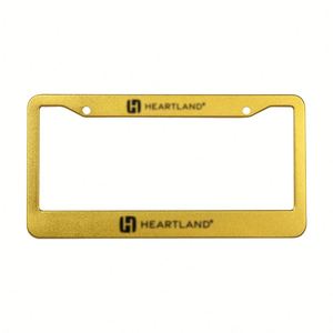 Manufacturer Custom Wholesale Blank Sublimation Design logo Metal Stainless Steel Car <b>License</b> Plate <b>Frames</b> - Product Image 4