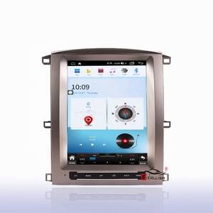 Android Tesla Cho Toyota Land Cruiser <span class=keywords><strong>100</strong></span> LC100 Cho Lexus LX470 2002-2007 Đài Phát Thanh Xe Đa Phương Tiện GPS Navigation Stereo - Product Image 1