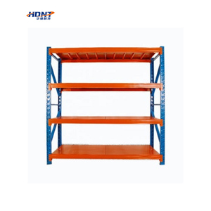 Estantes de almacenamiento de almacén de acero mediano hechos a medida Estantes de carga de metal de supermercado para uso doméstico - Product Image 1