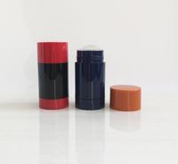 Nouveau design de conteneur de déodorant en stick pour cosmétiques, 15ml 30ml 50ml 75ml, remplissage par le bas, déodorant en stick à torsion