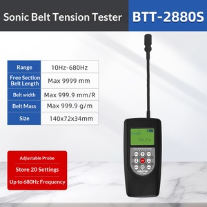 Tensiomètre numérique LANTEK série BTT-2880 pour courroies synchrone et trapézoïdales, courroies de convoyeur, affichage numérique - Product Image 6