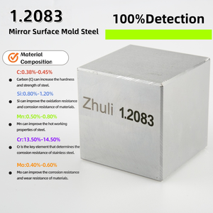 Besi tahan karat 420 S136 DIN 1.2083 4Cr13 batang baja paduan untuk cetakan dan aplikasi struktural layanan pemotongan standar AiSi - Product Image 2