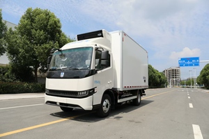 China 0km Gebrauchter Kühltransporter 5 Tonnen Fleischtransport-Kühlfahrzeug Elektroauto für Gefrorenes Fleisch und Hähnchen - Product Image 2