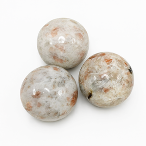 Sunstone stone <b>sphere</b>/ball - Energy/Reiki/<b>Crystal</b> Healing - 2 inches (5 cms) diameter and 170 gms - ONE PIECE ONLY - Product Image 2