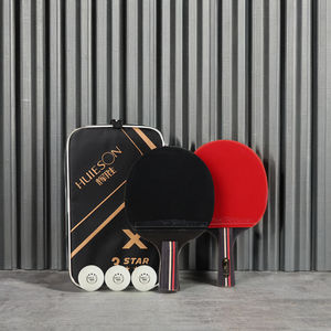 <span class=keywords><strong>Huieson</strong></span> personnalisé professionnel <span class=keywords><strong>3</strong></span> étoiles jeu de raquettes de Tennis de Table Penhold bois caoutchouc Sport Type personnalisable batte de Tennis de Table - Product Image 2