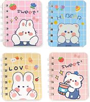 Cahier de planification à spirale imprimé personnalisé A5 cahier thermique en cuir dur pour Agenda quotidien/hebdomadaire Journal pour l'école/bureau