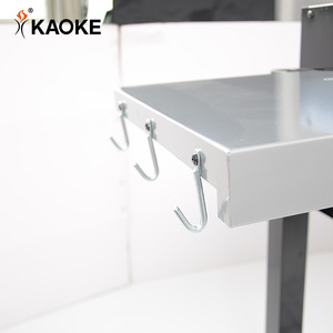KAOKE 24 pollici festa tedesca grande barbecue Grill <span class=keywords><strong>Trolley</strong></span> griglie barbecue griglie da esterno barbecue con tavolini laterali - Product Image 3