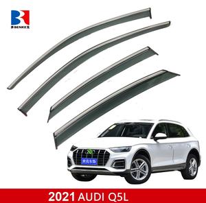 Para <span class=keywords><strong>AUDI</strong></span> Q5 <span class=keywords><strong>E</strong></span>-<span class=keywords><strong>TRON</strong></span> <span class=keywords><strong>2022</strong></span>-2023 Puerta de coche lluvia guardia lado Windows sol visera Deflector de viento - Product Image 4