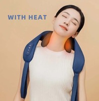 Masseur électrique 3D MINI pour le trapèze, le cou, les épaules et le dos, coussin pour le dos et le cou pour soulager la douleur avec chaleur apaisante