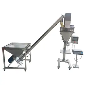 Automatic Pouch Cement Detergent Flour Powder Screw Conveyor Weighing Filling Auger Filler Packing Dosing Machine
