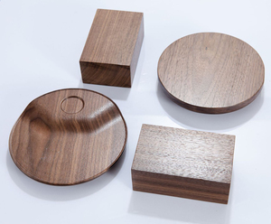 Servicio de Mecanizado CNC y Pulido Personalizado de Madera de Nogal Negro OEM para Utensilios de Cocina y Bandejas de Alta Gama - Product Image 6