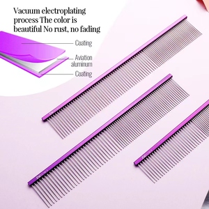 Fenice pettine <span class=keywords><strong>per</strong></span> cani spazzola <span class=keywords><strong>per</strong></span> la rimozione della pelliccia dei capelli lunghi e spessi pettine <span class=keywords><strong>per</strong></span> pulci <span class=keywords><strong>per</strong></span> peli di animali domestici spilla in acciaio <span class=keywords><strong>per</strong></span> cani e <span class=keywords><strong>gatti</strong></span> <span class=keywords><strong>per</strong></span> cani Shaggy Barber - Product Image 5